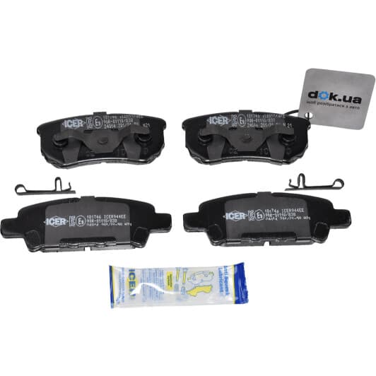 181746 Icer Гальмівні колодки