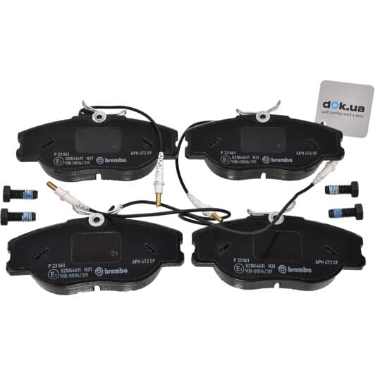 P 23 061 Brembo Тормозные колодки