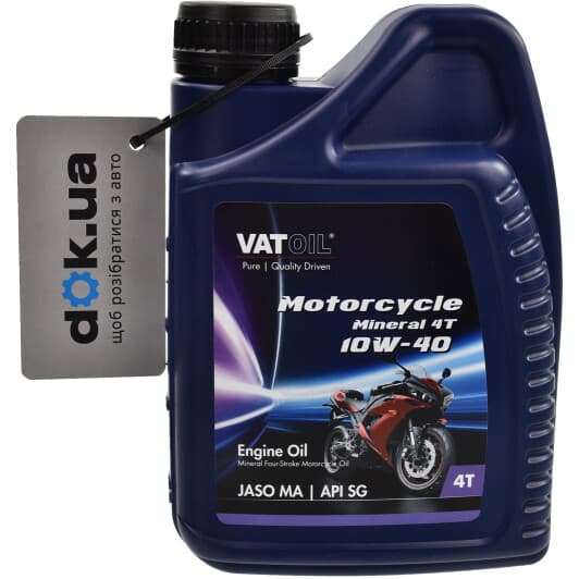 Vatoil Motorcycle M 10W-40 моторна олива 4T