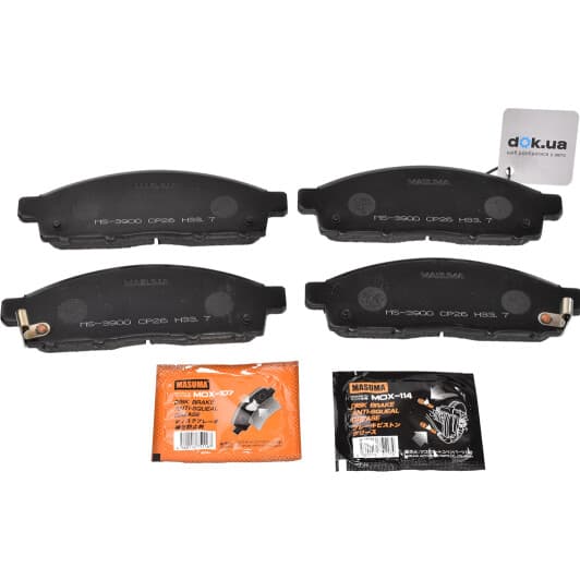 MS3900 MASUMA Гальмівні колодки