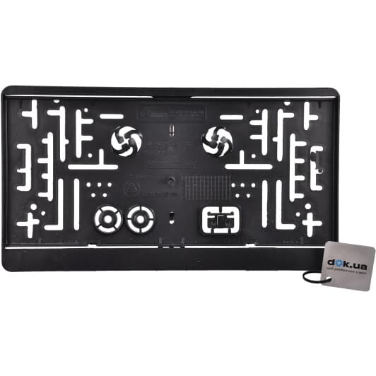 Рамка номерного знака Vitol 50603 цвет черный