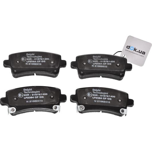 LP2084 Delphi Тормозные колодки