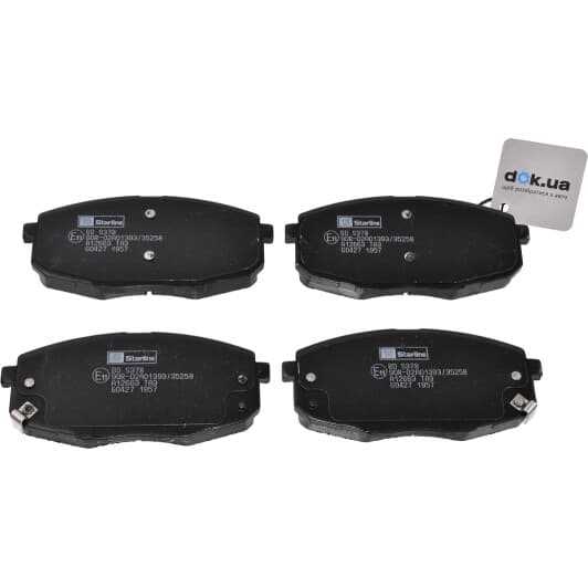 BDS378 Starline Гальмівні колодки