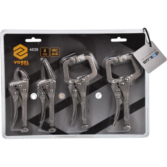 Клещи зажимные Vorel 44330