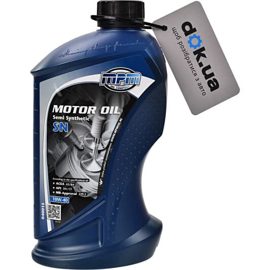MPM Semi Synthetic SN 10W-40 (1 л) моторное масло