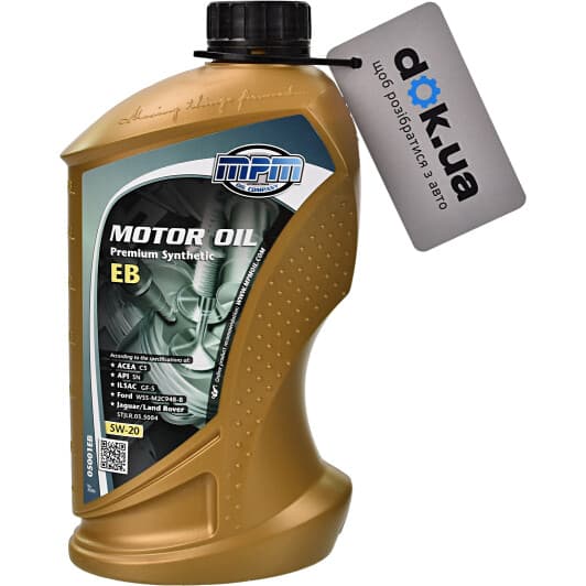 MPM Premium Synthetic EB 5W-20 (1 л) моторное масло