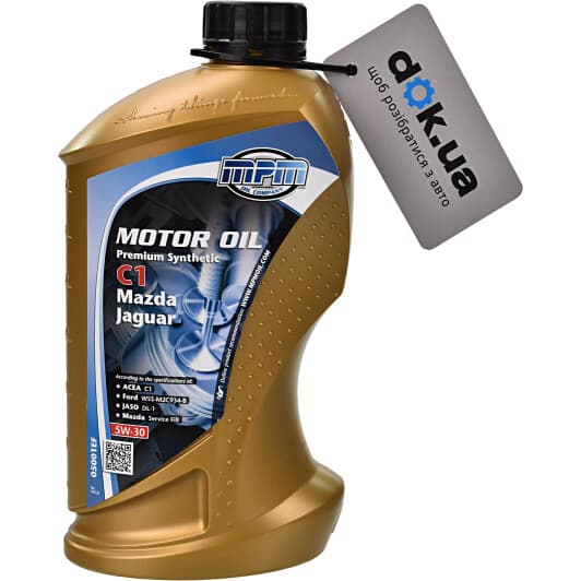 MPM Premium Synthetic C1 Mazda / Jaguar 5W-30 (1 л) моторное масло