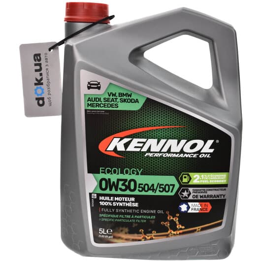 Kennol Ecology 504/507 0W-30 моторна олива