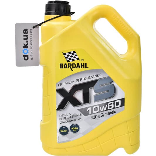 Bardahl XTS 10W-60 (5 л) моторное масло