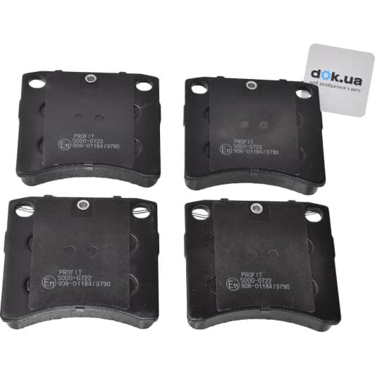 5000-0722 Profit Гальмівні колодки для Volkswagen Transporter