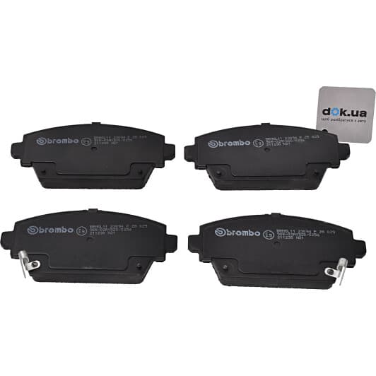 P 28 029 Brembo Гальмівні колодки