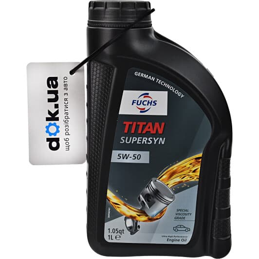 Fuchs Titan Supersyn 5W-50 (1 л) моторна олива
