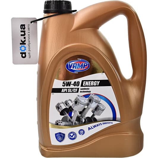 VAMP Energy 5W-40 (4 л) моторна олива