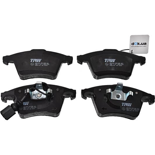 GDB1721 TRW Гальмівні колодки для Volkswagen Touareg