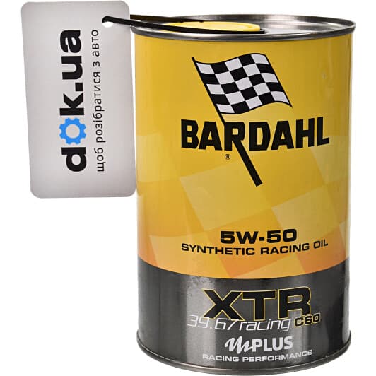 Масло Bardahl XTR 39.67 Racing C60 5W-50