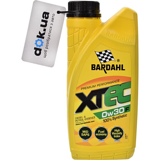 Bardahl XTEC F 0W-30 (1 л) моторное масло