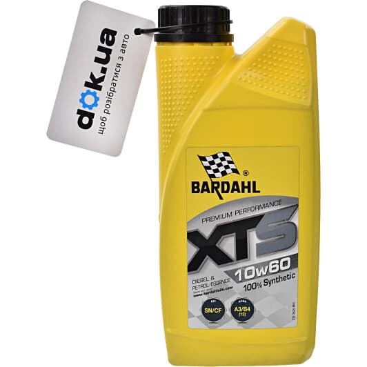 Bardahl XTS 10W-60 (1 л) моторна олива