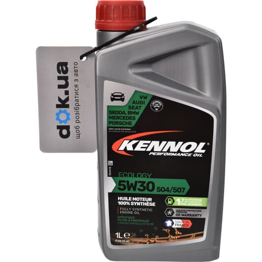 Kennol Ecology 504/507 5W-30 (1 л) моторное масло