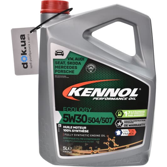 Kennol Ecology 504/507 5W-30 (5 л) моторна олива