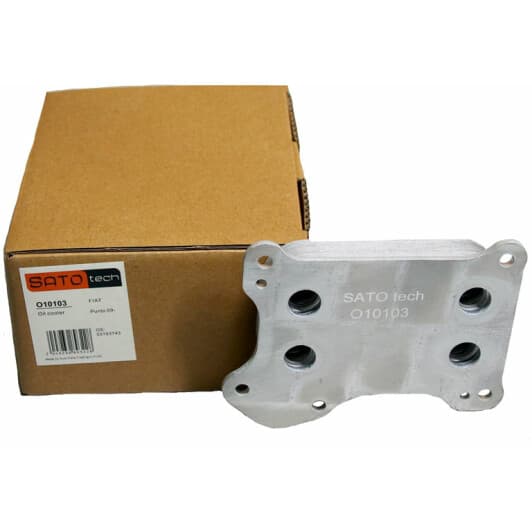 O10103 SATO tech Масляный радиатор двигателя