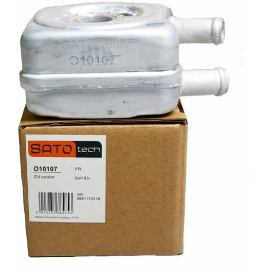O10107 SATO tech Масляный радиатор двигателя