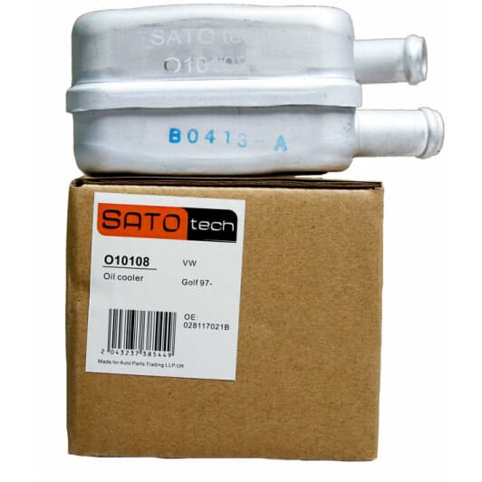 O10108 SATO tech Оливний радіатор двигуна