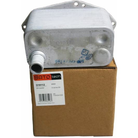O10112 SATO tech Оливний радіатор двигуна