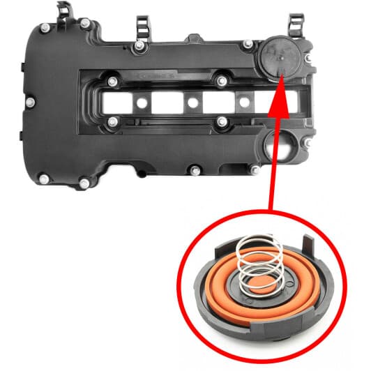 kl555737461 Klifex Ремкомплект клапанной крышки Chevrolet и Opel 1.4L 55573746, 55573746