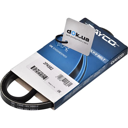 3PK682 Dayco Поликлиновой ремень