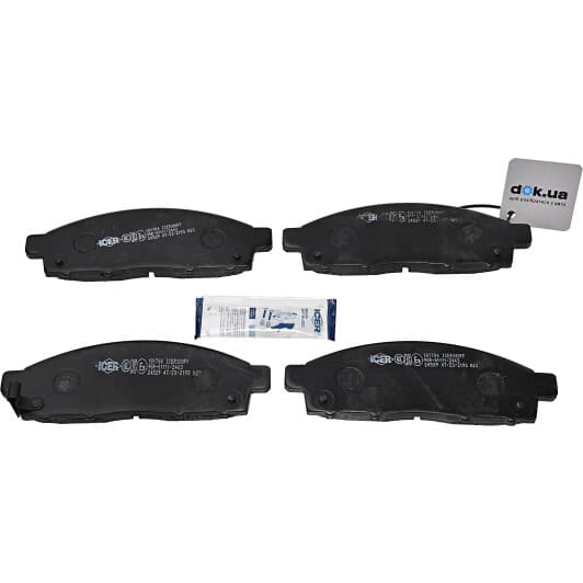 181784 Icer Тормозные колодки