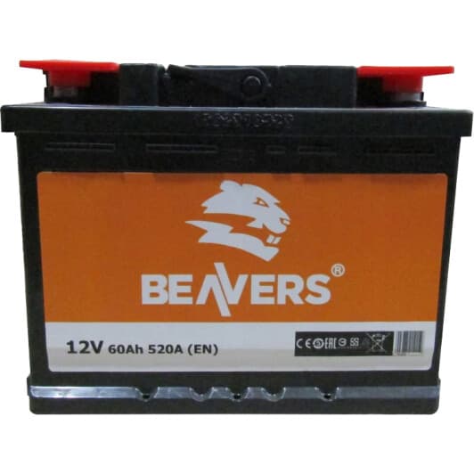 Аккумулятор Beavers 6 CT-60-R 660RBEAVERS