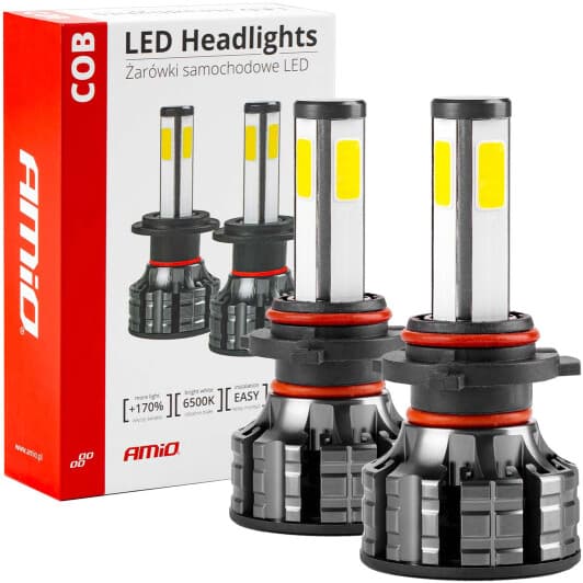 Автолампа Amio HB4 P22d 38 W 02847