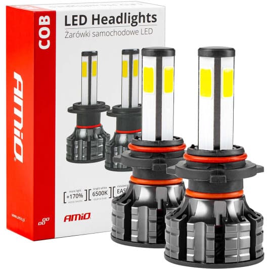 Автолампа Amio HB3 P20d 38 W 02846