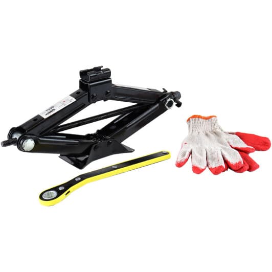 Домкрат Amio ромбоподібний гвинтовий 1,5 т 02478