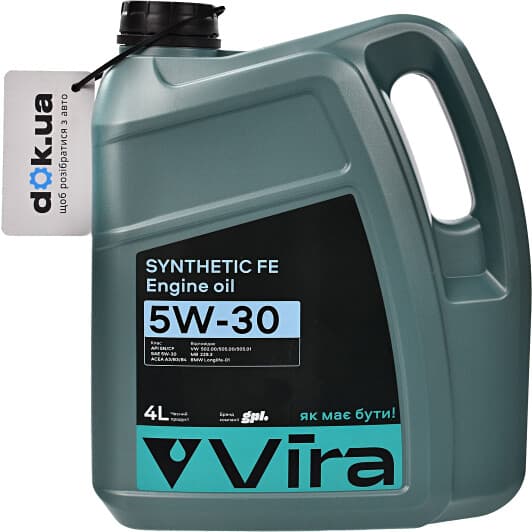VIRA Synthetic FE 5W-30 (4 л) моторное масло