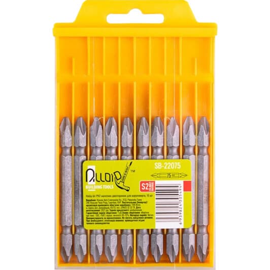 Набор бит Alloid SB-22075 10 шт.