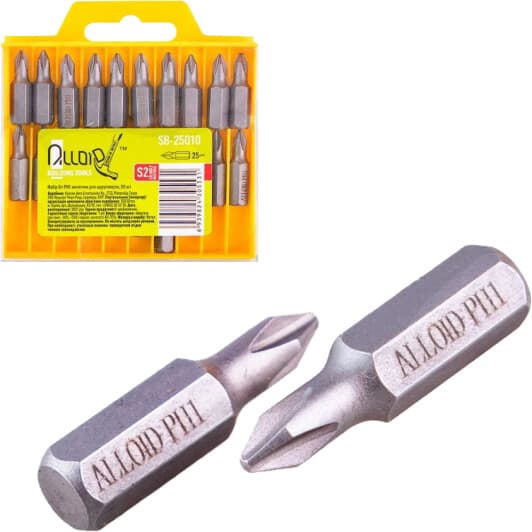 Набір бит Alloid SB-25010 20 шт.