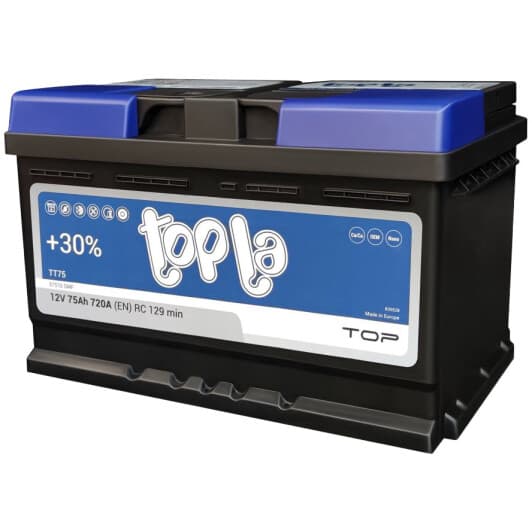Аккумулятор Topla 6 CT-75-L Top 114115