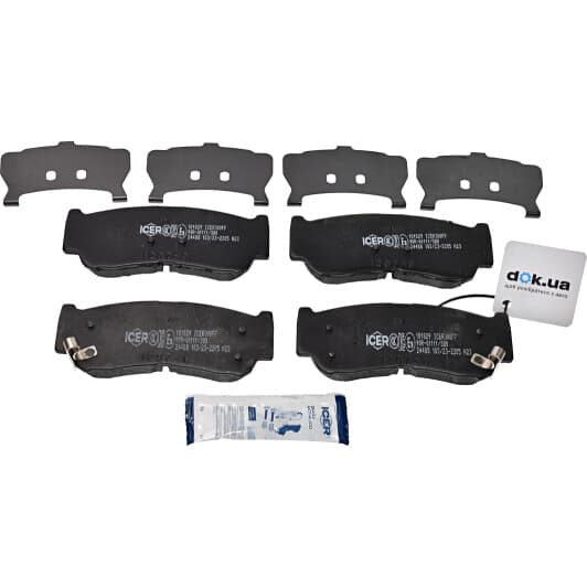 181829 Icer Тормозные колодки