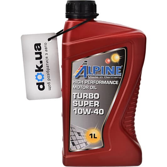 Alpine Turbo Super 10W-40 (1 л) моторное масло