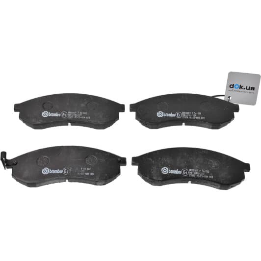 P 54 033 Brembo Тормозные колодки для Mitsubishi L200