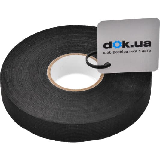 Изолента Tesa Fiber Tepe 00000047669 черный 19 мм х 15 м