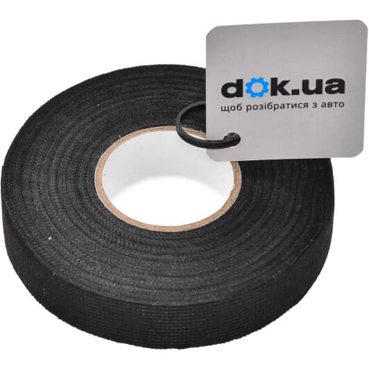 Изолента Tesa Fiber Tepe 00000052033 черный 19 мм х 20 м