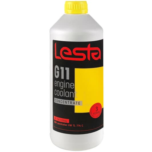 LESTA G11 жовтий 1,5 л концентрат антифризу