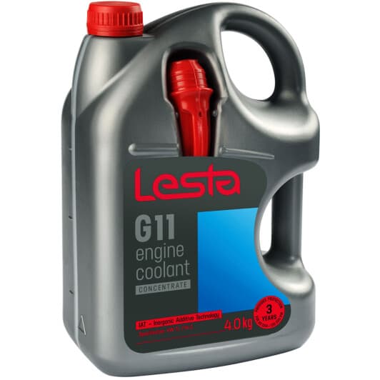 LESTA G11 синій 4 л концентрат антифризу