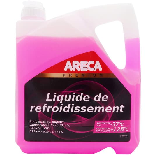 Areca Premium LR OAT G13 рожевий -37 °C, 4 л (560665) готовий антифриз