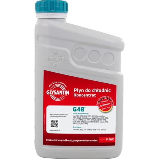 Концентрат антифриза Glysantin G48 G11 сине-зеленый