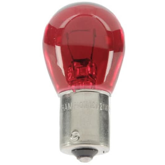 Автолампа Champion PY21W BA15s 21 W червона CBM87S