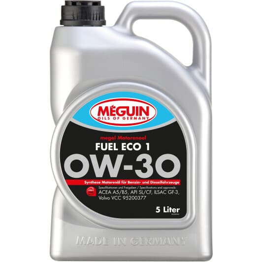 Meguin Fuel Eco 1 0W-30 (5 л) моторна олива