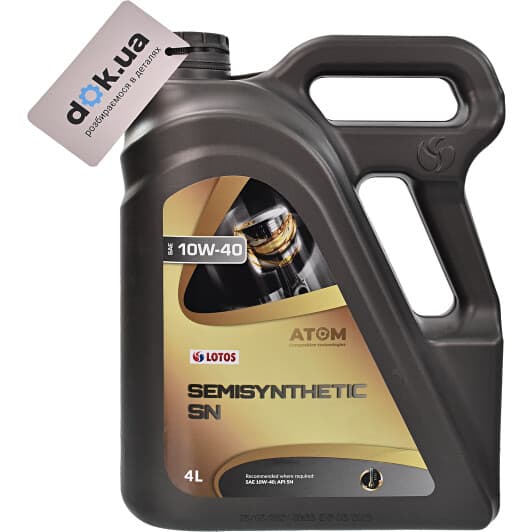 LOTOS 10W-40 (4 л) моторное масло